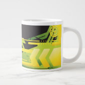 Tasse Géante Arrière - plan tramé technique 4 (Droite)