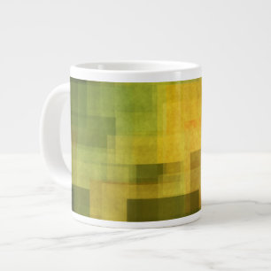 Tasse Géante art vintage coloré abstrait géométrique 2