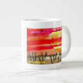 Tasse Géante ...au soleil...art de Jutta Gabriel... (Devant droit)