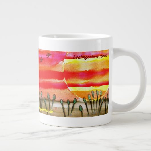 Tasse Géante ...au soleil...art de Jutta Gabriel... (Droite)