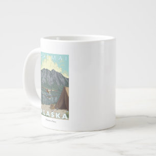 Tasse Géante Avion Bush et pêche - Katmai, Alaska