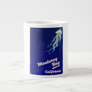 Tasse Géante Baie de Monterey Californie Jelly vintage voyage