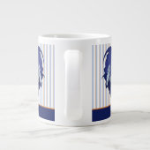 Tasse Géante Bandes de coqs (Dos)
