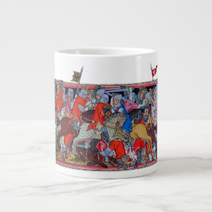 Tasse Géante Bataille médiévale