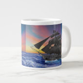 Tasse Géante Bateau pirate de Black Beard (Devant droit)