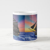 Tasse Géante Bateau pirate de Black Beard (Devant)
