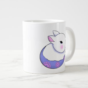 Tasse Géante Bébé mignon lapin Pâques