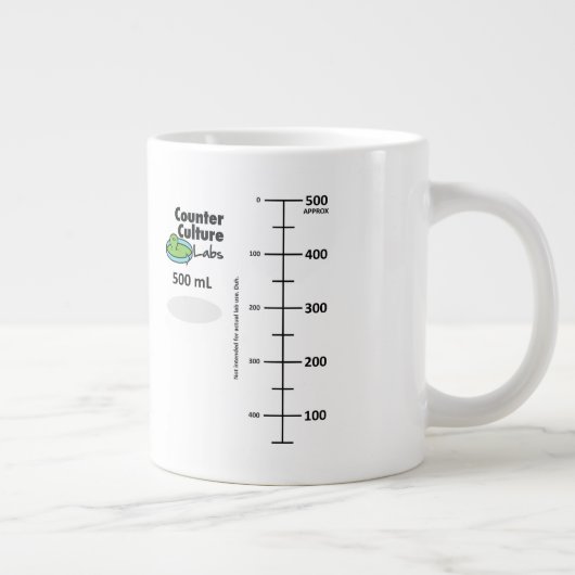 Tasse Géante Bécher à café géant du Counter Culture Labs (Droite)