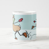 Tasse Géante Belle Dancing Reindee - Noël (Devant)