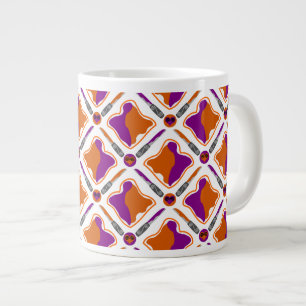 Tasse Géante Beurre d'arachide et gelée de raisin Motif sans co