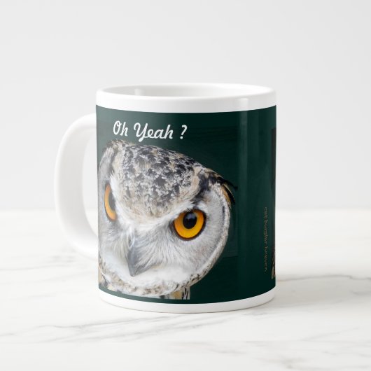 Tasse Géante Big Eye Owl (Devant gauche)
