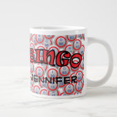 Tasse Géante Bingo "Name" sur Bingo Balls (Droite)