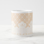 Tasse Géante Bordure de dentelle (Devant)