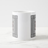 Tasse Géante Boue de spécialités géométriques de remplacement (Devant)