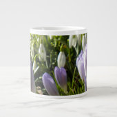 Tasse Géante Boug de spécialités de Crocus de printemps (Devant)
