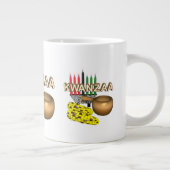 Tasse Géante Bougies de Kwanzaa - (Droite)