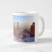 Tasse Géante Bryce Canyon - Tempête de neige matinale (Devant droit)