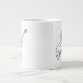 Tasse Géante BUGS BUNNY™ en guitare (Devant)