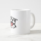 Tasse Géante Bully/pitbull américain (Devant droit)