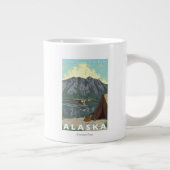 Tasse Géante Bush Plane & Fishing - Denali Nat'l Park, (Droite)