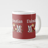 Tasse Géante Cadeaux de maman dalmate (Devant droit)