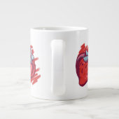 Tasse Géante Cadeaux fraises (Dos)