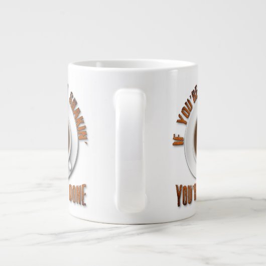 Tasse Géante Café Buzz (Dos)