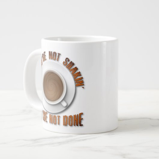 Tasse Géante Café Buzz (Devant gauche)