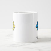 Tasse Géante Caféine - Étiquette de sécurité de la NFPA (Devant)