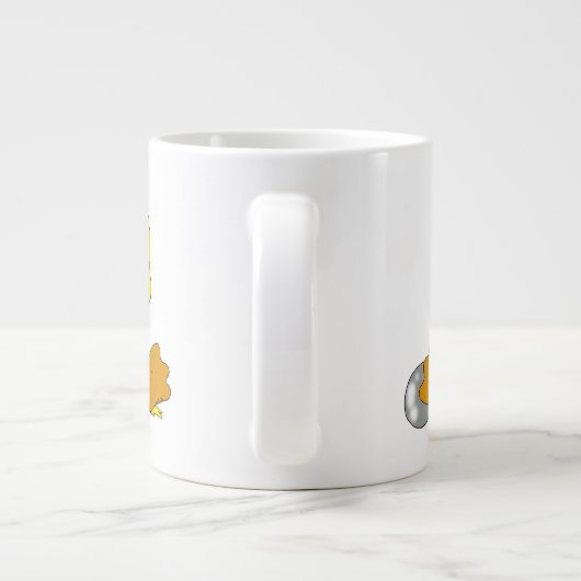 Tasse Géante Canard vilain (Dos)
