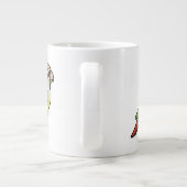 Tasse Géante Cannelle Conure Vert-cheeked de Birdorable (Dos)