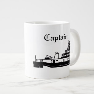 Tasse Géante Capitaine de Towboat