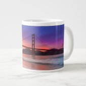 Tasse Géante Capture du Golden Gate Bridge de San Francisco (Devant droit)