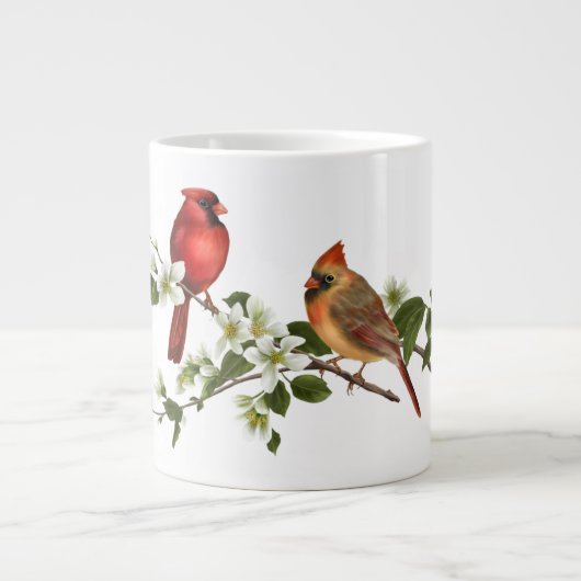 Tasse Géante Cardinal Pair (Devant)