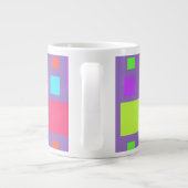 Tasse Géante Carrés multicolores 2011 (Dos)