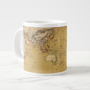 Tasse Géante Carte continentale