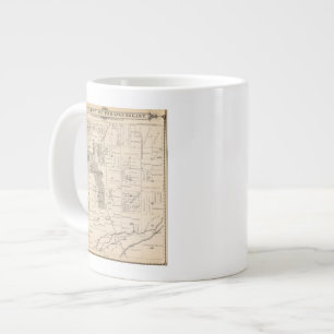 Tasse Géante Carte de la section du comté de Tulare T17S R23E