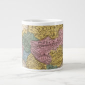 Tasse Géante Carte de l'Asie (Devant)