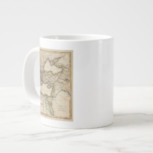 Tasse Géante Carte de l'Atlas du Moyen-Orient