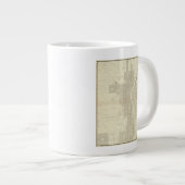 Tasse Géante Carte de Milwaukee (Devant droit)