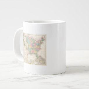Tasse Géante Carte des États-Unis d'Amérique du Nord