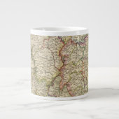 Tasse Géante Carte d'Irlande (Devant)