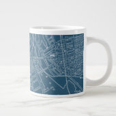 Tasse Géante Carte graphique de Boston (Droite)