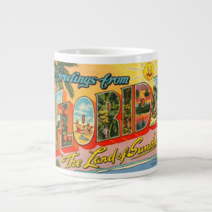 Tasse Géante Cartes de Floride Vintage
