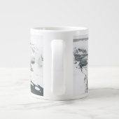 Tasse Géante Cascade de Godafoss, hiver, Islande (Dos)