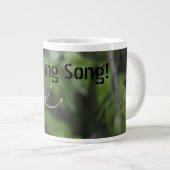 Tasse Géante Chanson du matin décorative (Devant droit)