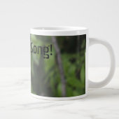 Tasse Géante Chanson du matin décorative (Droite)