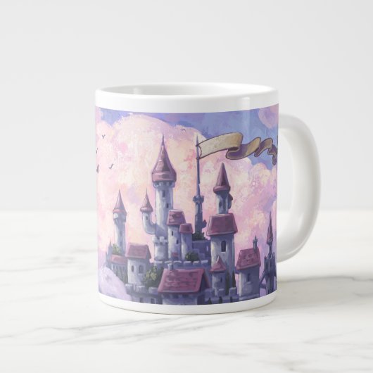Tasse Géante Château Licorne (Devant droit)