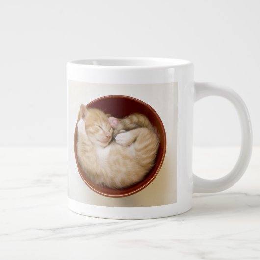 Tasse Géante Chaton dormant (Droite)