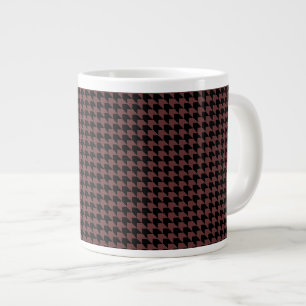 Tasse Géante Chèques Chevron Brown et noirs